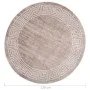 Alfombra lavable antideslizante beige 120 cm de , Alfombras - Ref: Foro24-337945, Precio: 31,80 €, Descuento: %