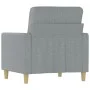 Light gray fabric armchair, 60 cm by , Sofas - Ref: Foro24-359219, Price: 140,52 €, Discount: %