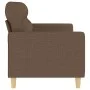 3-seater brown fabric sofa 180 cm by , Sofas - Ref: Foro24-359246, Price: 255,02 €, Discount: %