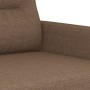 Sofá de 3 plazas de tela marrón 180 cm de , Sofás - Ref: Foro24-359246, Precio: 259,98 €, Descuento: %