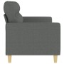 Sofá de 3 plazas de tela gris oscuro 180 cm de , Sofás - Ref: Foro24-359244, Precio: 284,71 €, Descuento: %