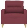 Roter Stoffsessel 60 cm von , Sofas - Ref: Foro24-359225, Preis: 140,20 €, Rabatt: %