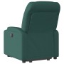 Sillón reclinable elevable tela verde oscuro en Sillones | Comprar online en Foru.es