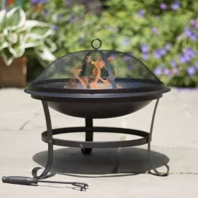 RedFire Brasero Atlanta acero negro 51 cm 85014 de RedFire, Chimeneas - Ref: Foro24-411826, Precio: 59,83 €, Descuento: %