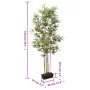 Árbol de bambú artificial con 828 hojas verde 150 cm de , Flora artificial - Ref: Foro24-358965, Precio: 88,74 €, Descuento: %