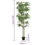 Árbol de bambú artificial con 1216 hojas verde 180 cm de , Flora artificial - Ref: Foro24-358978, Precio: 68,62 €, Descuento: %
