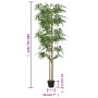 Árbol de bambú artificial con 1216 hojas verde 180 cm de , Flora artificial - Ref: Foro24-358978, Precio: 69,77 €, Descuento: %