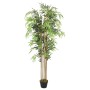 Árbol de bambú artificial con 1095 hojas verde 150 cm de , Flora artificial - Ref: Foro24-358986, Precio: 68,75 €, Descuento: %