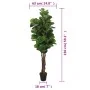 Künstliches Geigenblatt Feigenbaum 180 grüne Blätter 150 cm von , Künstliche Flora - Ref: Foro24-359013, Preis: 95,08 €, Raba...