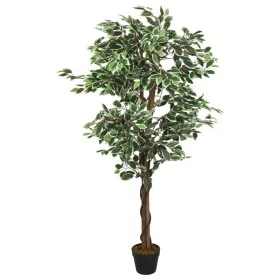 Artificial ficus tree with 630 green leaves, 120 cm tall. by , artificial flora - Ref: Foro24-359026, Price: 64,54 €, Discoun...