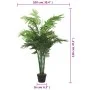 Artificial palm tree with 28 green leaves, 120 cm. by , artificial flora - Ref: Foro24-359005, Price: 83,02 €, Discount: %
