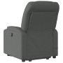 Silla de masaje reclinable de pie de tela gris oscuro en Sillones | Comprar online en Foru.es