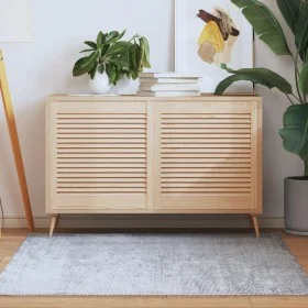 Puertas de armario de lamas 2 uds madera de pino 61,5x59,4 cm de , Puertas de armarios - Ref: Foro24-151122, Precio: 50,82 €,...