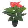 Künstliche Anthuriumpflanze mit 45 cm rotem und gelbem Topf von , Künstliche Flora - Ref: Foro24-244446, Preis: 22,41 €, Raba...