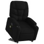 Sillón reclinable de masaje elevable tela negro en Sillones | Comprar online en Foru.es