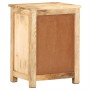 Mesita de noche de madera maciza de mango 45x35x60 cm de , Mesitas de noche - Ref: Foro24-320807, Precio: 166,99 €, Descuento: %