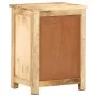 Mesita de noche de madera maciza de mango 45x35x60 cm de , Mesitas de noche - Ref: Foro24-320807, Precio: 163,17 €, Descuento: %