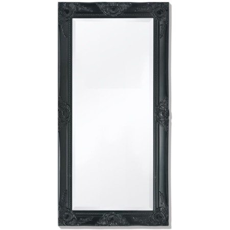 Espejo de pared estilo barroco 100x50 cm negro de vidaXL, Espejos - Ref: Foro24-243682, Precio: 80,49 €, Descuento: %