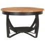 Mesa de centro de madera maciza de acacia Ø68x43 cm de , Mesas de centro - Ref: Foro24-320795, Precio: 134,19 €, Descuento: %