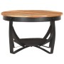 Mesa de centro de madera maciza de acacia Ø68x43 cm de , Mesas de centro - Ref: Foro24-320795, Precio: 131,71 €, Descuento: %