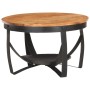 Mesa de centro de madera maciza de acacia Ø68x43 cm de , Mesas de centro - Ref: Foro24-320795, Precio: 131,71 €, Descuento: %