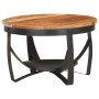 Mesa de centro de madera maciza de acacia Ø68x43 cm de , Mesas de centro - Ref: Foro24-320795, Precio: 131,71 €, Descuento: %