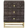 Mesita de noche de madera maciza de mango negro 40x30x50 cm de , Mesitas de noche - Ref: Foro24-320813, Precio: 140,89 €, Des...