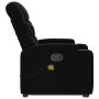 Sillón reclinable de masaje elevable tela negro en Sillones | Comprar online en Foru.es