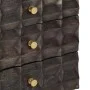 Mesita de noche de madera maciza de mango negro 40x30x50 cm de , Mesitas de noche - Ref: Foro24-320813, Precio: 140,89 €, Des...