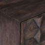 Mesita de noche de madera maciza de mango negro 40x30x50 cm de , Mesitas de noche - Ref: Foro24-320813, Precio: 143,99 €, Des...