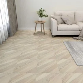 Selbstklebende Bodendielen 55 Einheiten PVC 5,11 m² beige Streifen von , Böden und Teppiche - Ref: Foro24-324681, Preis: 78,3...