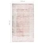 Alfombra lavable antideslizante beige 190x300 cm de , Alfombras - Ref: Foro24-337944, Precio: 85,91 €, Descuento: %