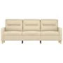 3-Sitzer-Sofa aus cremefarbenem Stoff, 180 cm von , Sofas - Ref: Foro24-359245, Preis: 256,62 €, Rabatt: %