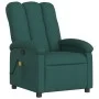 Sillón de masaje reclinable de tela verde oscuro de , Sillones - Ref: Foro24-371745, Precio: 212,45 €, Descuento: %
