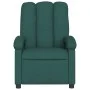 Sillón de masaje reclinable de tela verde oscuro de , Sillones - Ref: Foro24-371745, Precio: 212,45 €, Descuento: %