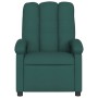 Sillón de masaje reclinable de tela verde oscuro de , Sillones - Ref: Foro24-371745, Precio: 215,57 €, Descuento: %