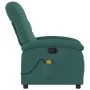 Sillón de masaje reclinable de tela verde oscuro de , Sillones - Ref: Foro24-371745, Precio: 212,45 €, Descuento: %