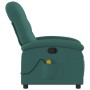 Sillón de masaje reclinable de tela verde oscuro de , Sillones - Ref: Foro24-371745, Precio: 215,57 €, Descuento: %