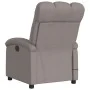 Sillón de masaje reclinable de tela gris taupé de , Sillones - Ref: Foro24-371747, Precio: 216,43 €, Descuento: %