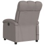 Sillón de masaje reclinable de tela gris taupé de , Sillones - Ref: Foro24-371747, Precio: 219,39 €, Descuento: %