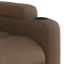 Silla de masaje reclinable de pie de tela marrón en Sillones | Comprar online en Foru.es