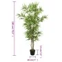 Artificial bamboo tree with 1288 leaves green 180 cm by , artificial flora - Ref: Foro24-358970, Price: 68,29 €, Discount: %