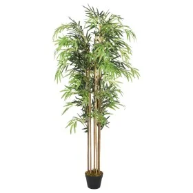 Árbol de bambú artificial con 730 hojas verde 120 cm de , Flora artificial - Ref: Foro24-358985, Precio: 60,15 €, Descuento: %