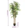 Árbol de bambú artificial con 730 hojas verde 120 cm de , Flora artificial - Ref: Foro24-358985, Precio: 60,15 €, Descuento: %