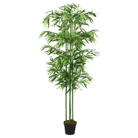 Árbol de bambú artificial con 384 hojas verde 120 cm de , Flora artificial - Ref: Foro24-358993, Precio: 56,16 €, Descuento: %
