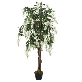 Artificial wisteria tree 560 leaves green and white 80 cm by , artificial flora - Ref: Foro24-359006, Price: 66,91 €, Discoun...