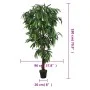 Árbol de mango artificial con 900 hojas verde 180 cm de , Flora artificial - Ref: Foro24-359033, Precio: 94,55 €, Descuento: %