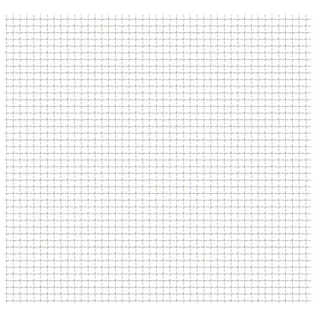 Gartengitterplatte aus lockigem Draht, 50 x 50 cm, 11 x 11 x 2 mm, Stahl von vidaXL, Zaunpaneele - Ref: Foro24-142286, Preis:...