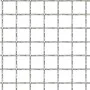 Gartengitterplatte aus lockigem Draht, 50 x 50 cm, 11 x 11 x 2 mm, Stahl von vidaXL, Zaunpaneele - Ref: Foro24-142286, Preis:...