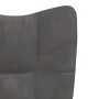 Sillón de relax de terciopelo gris oscuro de , Sillones - Ref: Foro24-328052, Precio: 107,09 €, Descuento: %